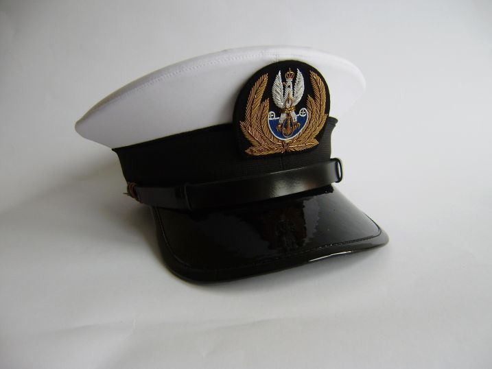 Czapka garnizonowa chorego i podoficera Marynarki Wojennej